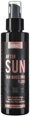 BIOBAZA After Sun Tan Boosting Fluid zur Verlängerung der Bräune
