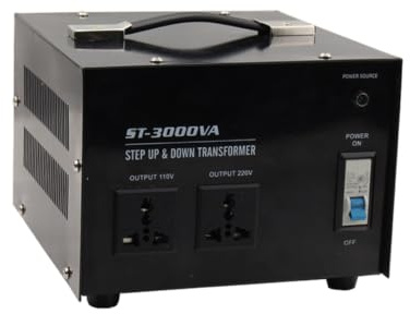 Transformateur élévateur et abaisseur domestique ST‑3000VA 3000W 220V‑110V/110V‑220V