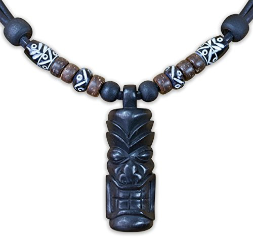 HANA LIMA Lederkette Tiki Tikikette Neuseeland Surferkette Surferhalskette