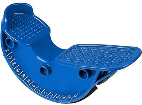 SportPlus Wadendehner, effektive Dehnung der Waden und Achillessehnen, Fersensporn, Plantarfaszie, Erfolgsskala, Bodenschoner, rutschfeste Oberfläche, Nutzergewicht bis 100kg, SP-CS-001