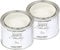 bianco Shabby® Bianco Naturale Water-based chalk paint for all surfaces and perfect for decorative effects - Chalk Paint Extra Matt (2x500 ml)