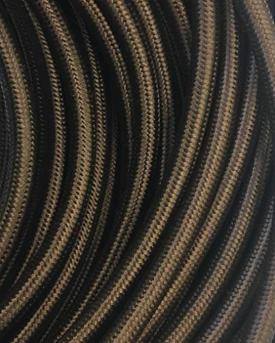 Kopp 151502116 H03 VV-F 3 x 0,75 Textil-Leitung, dunkelbraun