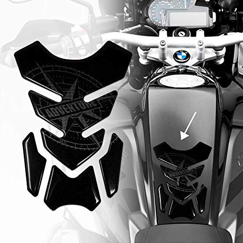 4R Quattroerre.it Paraserbatoio Tank Pad Adesivo 3D per Moto GS 1200 Adventure Rosa dei Venti