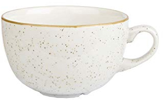 Kadida Churchill Stonecast -Cappuccino Cup- Inhalt: 50cl, Farbe wählbar (Barley White)