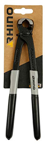 RHINO - Tenaglia russa, pinze per treccia da 200 mm - Alta qualità - Manico antiscivolo - Per afferrare, tenere, stringere e strappare tutti i tipi di oggetti - Lunghezza 200 mm - Garanzia a vita