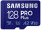 Samsung PRO Plus microSD-Karte, 128 GB, UHS-I U3, Full HD & 4K UHD, 160 MB/s Lesen, 120 MB/s Schreiben, Speicherkarte für Smartphone, Drohne oder Action-Cam, Inkl. USB-Kartenleser, MB-MD128KB/WW
