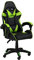 Totò Piccinni Sedia GAMING Ergonomica Reclinabile Girevole con cuscini in similpelle con rotelle e poggiatesta (Verde)
