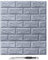Art3d 10Pcs 3D Brick Wallpaper in Grey, Faux Foam Brick Wall Panels Peel and Stick, Waterproof for Bedroom, Living Room, and Kitchen Decor (14.5 Sq.Ft)