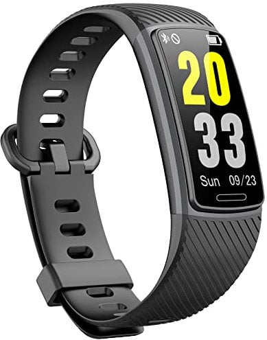 Soundfuse Fitness Tracker für Damen und Herren, Aktivitätstracker mit 14 Sportmodi, Herzfrequenz und Schlafüberwachung, Schrittzähler, IP68 wasserdichte Fitnessuhr für Sport, Lauftraining