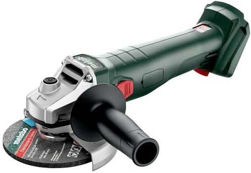 metabo Akku-Winkelschleifer W 18 L 9-125 - 18 V, 125 mm Scheiben-Ø - Leistungsstark, kompakt, ideal für universelle Anwendungen, hohe Sicherheit, Überlastschutz, Sanftanlauf - Ohne Akku und Ladegerät
