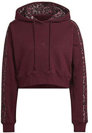 adidas Hoodie Logo Hoodie Damen, burgunder, 38