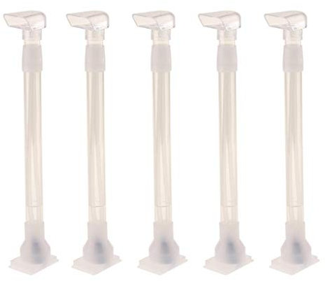 AWHAO 5X Aquarium Bodenfilterplatte Zubehör Tank Undergravel Intubation Tube