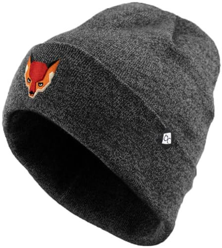 Bavarian Caps Waldfuchs Mütze, grau, ONE Size