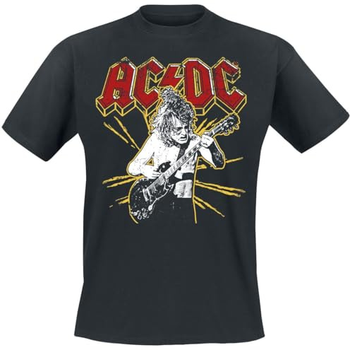 AC/DC Back in Black Männer T-Shirt schwarz Band-Merch, Bands, Nachhaltigkeit