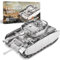 Piececool 3D Metall Puzzle Panzerkampfwagen IV Typ H, 3D Metall Puzzle Militärmodell für Edelstahl, 100% Wiederherstellen, Geburtstagsgeschenk, Modellbausatz Erwachsene, 433 Teile