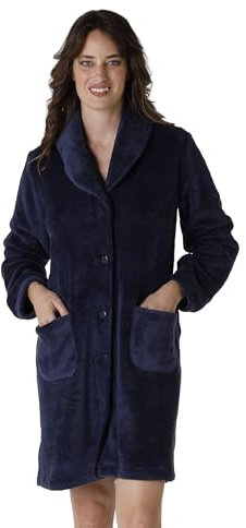 Lovable in Pelliccetta Vestaglia, Blu, S-M Donna