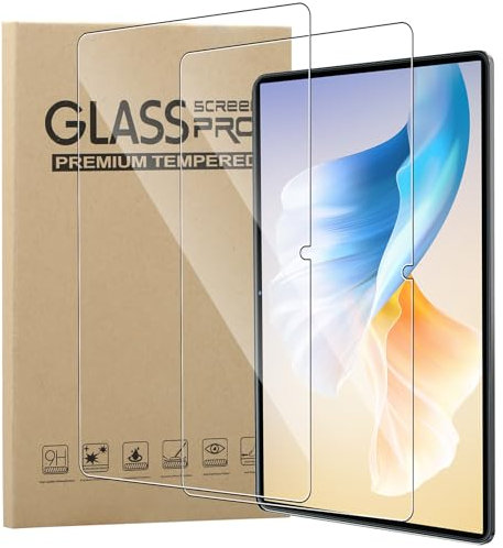 MEMELOKA Protector de Pantalla para OUKITEL OT11/OUKITEL OT12 11 Pulgadas, 2 Piezas[Antiarañazos][Antihuellas][Alta Sensibilidad] 9H Dureza Cristal Templado Oukitel OT11