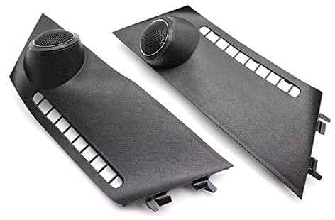 EBVincxmk 2PCS Car Door Pillar Tweeter Cover Trim Panel Car Replacement For 2104-2019 Automotive
