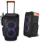 Outdoor KTV Speaker Cover for JBL PartyBox Stage 320 Wireless Speaker Portable Microphone Audio Cable Large Capacity Storage，Multifunctional Protect Case for JBL PartyBox 320 Case
