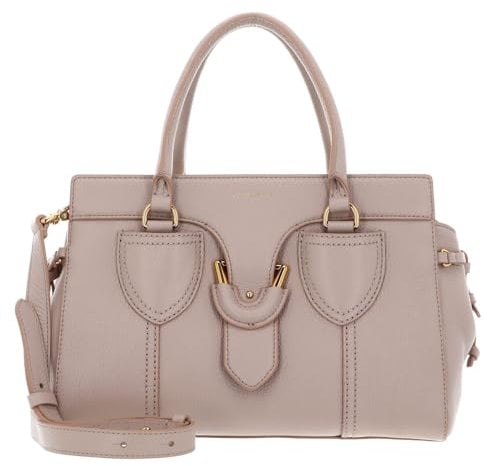 Coccinelle York Handbag Grained Leather Rosette