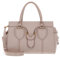 Coccinelle York Handbag Grained Leather Rosette