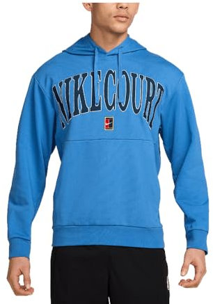 Nikecourt Heritage Dri-Fit Tennis-Hoodie Aus Fleece Für Herren, Star Blue/Armory Navy/Psychic Blue, FQ2093-402, M