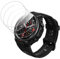 Eirltiy 4 Pièces Protection Écran pour Amazfit T-Rex/T-Rex Pro Verre Trempé, Film Protecteur HD Clair Transparent Sans Bulles, Anti-Rayures Anti-Empreintes Screen Protection Installation Facile