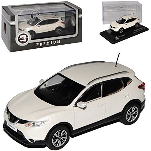 Ixo Nisan Qashqai J11 Weiss 2. Generation Ab 2013 limitiert 1 von 1008 Triple 9 1/43 Modell Auto mit individiuellem Wunschkennzeichen