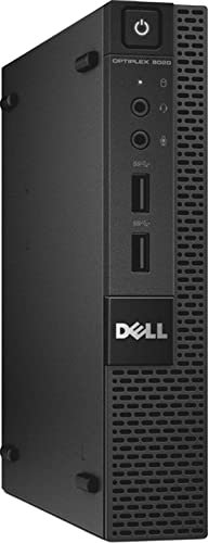 Mini-PC Desktop-Computer Dell Optiplex 9020, Core i5-Prozessor, 8 GB RAM, 240 GB SSD, Win 11 Pro (Generalüberholt)