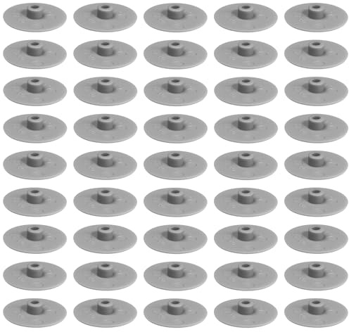 cyclingcolors 20x Abdeckkappen schraubenkappen Innensechskant SW 4 Schrauben Zylinderschrauben Schutzkappen Kunststoff, Aluminium RAL 9006