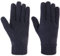 Lipodo Thinsulate 3M Strickhandschuhe Damen/Herren - Handschuhe mit Fleecefutter - Herbst/Winter- Outdoor Fingerhandschuhe- Elastischer Rippstrick - dunkelblau L