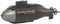 Invento just Play - RC: 3-Kanal Mini Submarine, mit Doppelschiffschraube und LED Suchscheinwerfer, Frequenz: 27 MHz, mit Tauchkammer, sortierte Farben (schwarz oder blau), ab 8 Jahren