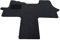 Mertex Automatte Autoteppich kompatibel mit Ducato Jumper II Boxer II 250 seit Bj. 2006 Classic anthrazit meliert 1614-C-A (schwarz, Fahrerhausteppich)
