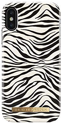 iDeal Of Sweden iPhone XS Fashion Case Zafari Zebra