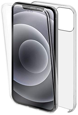 For iPhone 12 Pro Max Case [6.7 Inch] Transparent Full Body Crystal Clear Front and Back 360 Degree Protective Phone Cover (Clear)