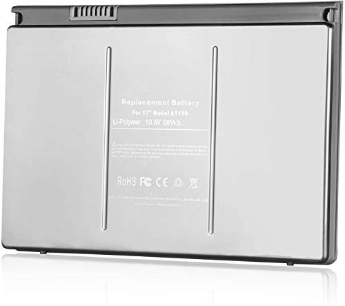 10.8V 68Wh A1189 Laptop Akku Ersatz für Apple MacBook Pro 17-inch Series A1151 A1212 A1229 A1261 MA458 MA458/A MA458G/A MA458J/A MacBook Pro 17 MA092KH/A MacBook Pro 17 MA092LL/A