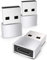 Syntech Adapter USB C auf USB (3er-Pack) [Aluminiumgehäuse,hohe Stabilität] Kompatibel mit AirPods 3,iPad mini/Air 7, iPhone 17/Air/16/15/14 Pro Max, Apple Watch Series 9/8/7 usw, Silber