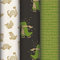 Clairefontaine 223846AMZC – 12 Rollen Geschenkpapier Kraftpapier (100% recycelt) 2 m x 0 m 70 cm (groß) 80 g, verschiedene Motive Dino
