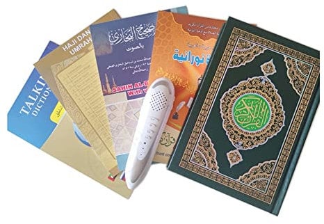 Quran Reading Pen Digital-Quran-Buch-Lese Pen-Set for Muslim in der goldenen Farbe Islam Kuran Leser-Lautsprecher und Spielern mit Rezitator Multi Language Lesestift ( Color : Green , Größe : 8GB )
