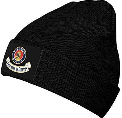 Kompatibel mit Paulaner Beanie Mützen Strickmütze Skull Caps für Herren Damen Winter Warme Skimütze Chemo Mütze Unisex Kopfbedeckung Geschenk
