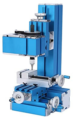 Lathe Tooling Accessories Mini Metal Lathe DIY Miniature Milling Machine Miller 100-240V Woodworking Metal Aluminum Processing Tool Mini Milling Machine