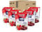 Milmil Sapone Liquido Piccoli Frutti, Fragranza Amarena & Lampone, Formato Ricarica Busta, Sapone Mani, Viso e Corpo, Dermatologicamente Testato - 5 x 900 ML