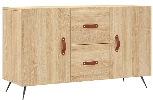 vidaXL Sideboard Sonoma-Eiche 100x36x60 cm Holzwerkstoff