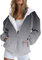 NRTOTI Felpa Nera Donna Cotone Curvy Felpa con Cappuccio Cotone Taglie Forti Pullover Elegante Moda Nera Hoodie Tinta Unita Sportiva Cardigan Oversize Invernali Autunno Streetwear Giacca Softshell