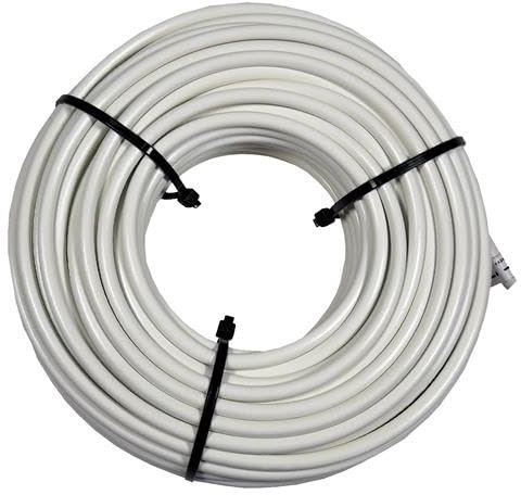 DRIPALIA - Microtubo flexible Ø4mm para riego por goteo | Polietileno | Blanco| 25m