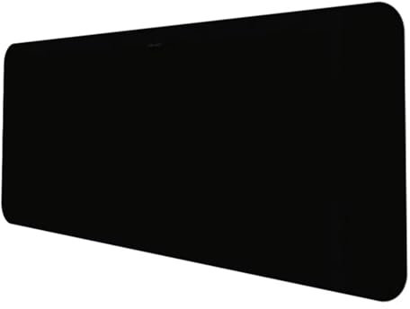 XXL Gaming Mauspad 600x400x3mm Large Keyboard Mousepad Non-Slip Rubber Base Desk Mat Special Surface to Improves Precision and Speed (Schwarz)