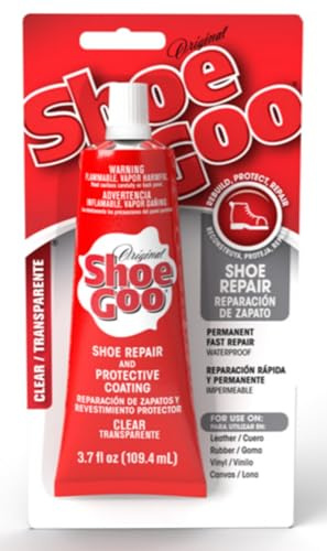 Shoe Goo Clear 109,4ml Original inkl. Deutscher Anleitung & Beizettel + Vamos Skate Co. Sticker (255,85€/L)