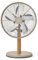 SWAN SFA16920OAT Nordic 12 Inch Desk Fan with 3 Power Levels, Oscillation Function, Adjustable Tilt and Low Noise Output, Oatmeal