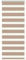 vidaXL Zebrarollo Sandbraun 60x100 cm Stoffbreite 55,9 cm Polyester, Zebra-Rollo, Doppelrollo, Zebra-Jalousie für Fenster, Doppelrollo, Zebra-Rollo