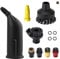 12Pcs Steam Cleaner Accessories Compatible with Kärcher SC1 SC2 SC3 SC4 SC5 - Round Brushes, Black Extension Nozzles, More for Efficient Cleaning - Premium Replacement Parts for Steam Cleaners